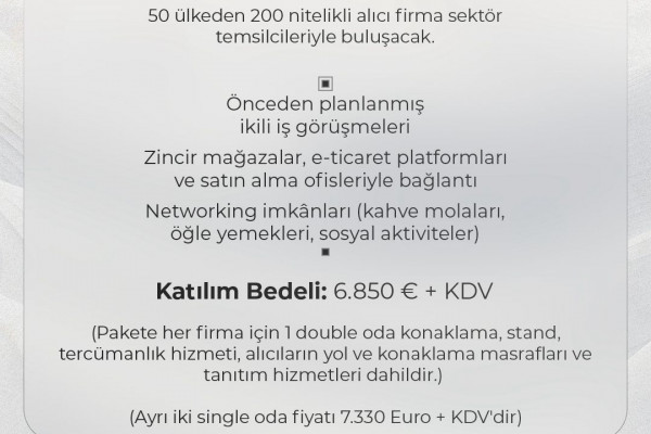 15th ANTALYA INTERNATIONAL HOUSEWARES SUMMIT
