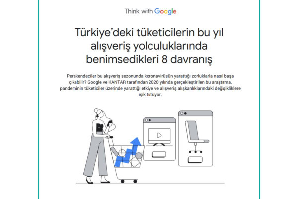 Google, “Türkiye’deki Tüketicilerin Alışveriş Yolculuklarında Benimsedikleri 8 Davranış” başlıklı bir araştırmasını yayınladı