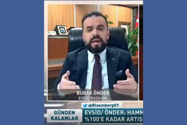 Yönetim Kurulu Başkanım Burak Önder BloombergHT TV Günden Kalanlar programında Gözde Kuyumcu’nun konuğu olarak sektörümüzün içinde bulunduğu hammadde sorunu ile ilgili değerlendirmelerde bulundu.